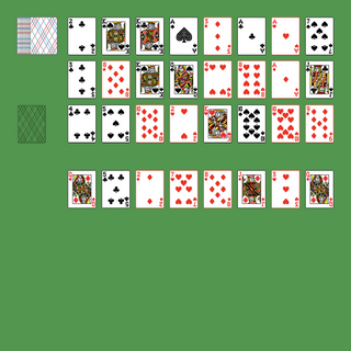 пасьянс три в ряд